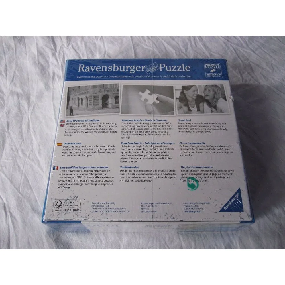 NEW Ravensburger Beach Lighthouse Sunlit Shores‎ 1000 piece jigsaw puzzle